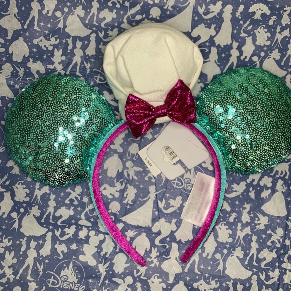 NWT Disney Parks California Adventure Food and Wine Festival Minnie Mouse Ears